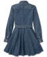 Фото #5 товара Платье Polo Ralph Lauren Girls Denim Shirt