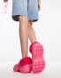 Фото #4 товара Crocs Stomp lined clogs in hyper pink