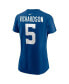 ფოტო #4 პროდუქტის Women's Anthony Richardson Royal Indianapolis Colts 2023 NFL Draft First Round Pick Player Name and Number T-shirt
