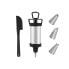 Pastry Bag Set Black Silver Stainless steel (6 Units)