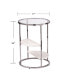 Фото #9 товара Cabot Round Side Table with Faux Stone