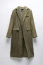 Фото #5 товара Классическое пальто из 100% льна tie-dye — zw collection ZARA