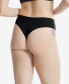 Фото #2 товара Women's Playstretch Natural Rise Thong Underwear