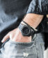 ფოტო #7 პროდუქტის Men's Swiss Navy Seal Military Dive Black Rubber Strap Watch 45mm