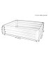 Фото #4 товара Powder-Coated Steel Rectangle Raised Garden Bed - Gray - 47 in