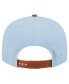 ფოტო #3 პროდუქტის Men's Light Blue/Brown Washington Wizards 2-Tone Color Pack 9Fifty Snapback Hat