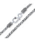 ფოტო #2 პროდუქტის Balinese Handmade Strong 3MM Thick Oxidized .925 Sterling Silver Byzantine Bali Chain Necklace For Women 20 Inch Indonesian S Hook Made In Thailand