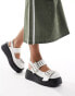 Фото #1 товара Lamoda On Your Side Flatform Mary jane in White