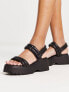 Фото #1 товара ALDO Mcguire chunky sandals in black