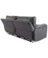 Hutchenson 2-Pc. Fabric Sectional with 2 Power Headrests