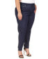 ფოტო #3 პროდუქტის Plus Size Selma High Rise Skinny-Leg Jeans