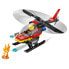 LEGO Fire Rescue Helicopter Construction Game