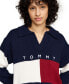 ფოტო #3 პროდუქტის Women's Collared Logo Flag Rugby Sweater