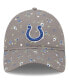 ფოტო #2 პროდუქტის Women's Graphite Indianapolis Colts Floral 9TWENTY Adjustable Hat