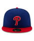 ფოტო #3 პროდუქტის Men's Royal Philadelphia Phillies 2023 Little League Classic 59FIFTY Fitted Hat