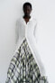 Фото #2 товара Платье оверсайз с завязками — zw collection ZARA
