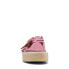 Фото #6 товара Clarks Wallabee Cup 26168664 Womens Pink Oxfords & Lace Ups Casual Shoes