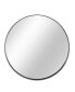 Фото #3 товара Circle Mirror 20 Inch, Round Wall Mirror Suitable For Bedroom, Vanity, Living Room
