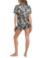 ფოტო #2 პროდუქტის Women's 2-Pc. Rylie Printed Satin Pajamas Set