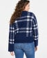 ფოტო #2 პროდუქტის Women's Plaid Jacquard Crewneck Sweater, Created for Macy's