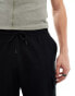 Фото #8 товара ASOS DESIGN slim cargo shorts in black