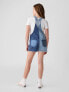 Kids Patchwork Denim Shortalls