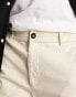 ASOS DESIGN skinny chino shorts in mid length in beige