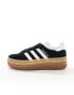 Adidas Originals Gazelle Bold trainers in black and white Белый, 40 - фото #2