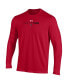 Фото #1 товара Men's Red Texas Tech Red Raiders 2024 On Court Bench Unity Long Sleeve T-Shirt