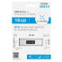 Xlyne Pro OTG - 16 GB - USB Type-A / Micro-USB - 3.2 Gen 1 (3.1 Gen 1) - 30 MB/s - Slide - Black,Silver