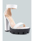 Фото #3 товара Rattle Chunky High Block Heel Sandals