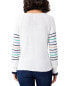 Nic+Zoe Petite Maritime Stripe Sweater Women's