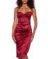 ფოტო #4 პროდუქტის Juniors' Sweetheart Neck Sleeveless Bodycon Dress