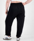 Фото #2 товара Брюки спортивные ID Ideology plus Size Commuter Cargo Pants, созданные для Macy's