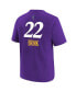 Nike Big Boys and Girls Cameron Brink Purple Los Angeles Sparks 2024 WNBA Draft Name Number T-Shirt