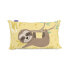 Фото #1 товара Чехол для подушки HappyFriday Moshi Moshi Happy Sloth Разноцветный 50 x 30 cm