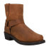 Фото #3 товара Dingo Rev Up Motorcycle Mens Brown Casual Boots DI19094