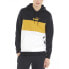 Фото #2 товара Puma Essentials Colorblock Pullover Hoodie Mens Black Casual Outerwear 587917-56