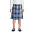 Фото #5 товара Big Girls School Uniform Slim Plaid A-line Skirt Below the Knee