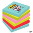 Фото #2 товара Стикеры для записей Post-it Super Sticky 76 x 76 mm Разноцветный (24 штук)