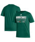 Фото #1 товара Men's Green Miami Hurricanes Head of Class Fresh T-shirt