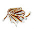 Фото #3 товара Grove - a set of 5 female-female 4-pin - 20cm cables