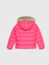 Фото #2 товара Kids' Faux Fur Hood Down Jacket