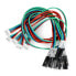 Фото #1 товара Электроника DFRobot Набор кабелей для подключения I2C/UART PH2.0-женский 30см 5шт FIT0916-F
