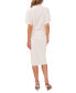 ფოტო #2 პროდუქტის Women's Textured Pull-On Midi Skirt