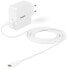 StarTech.com USB C Wall Charger - USB C Laptop Charger 60W PD - 6ft/2m Cable - Universal Compact Type C Power Adapter - Dell XPS/Lenovo X1 Carbon/HP EliteBook/MacBook - USB IF/CE Certified - Indoor - AC - 20 V - White