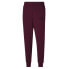 Фото #3 товара Puma Essentials Embroidery Logo Sweatpants Mens Burgundy Casual Athletic Bottoms