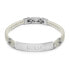Фото #1 товара Malibu White Leather Bracelet JUMB01346JWSTWIT/U