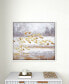 Canvas Bird Framed Wall Art with Silver-Tone Frame, 45" x 1" x 34"