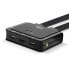 Фото #5 товара Lindy 2 Port HDMI 18G - USB Type C Cable KVM Switch - 3840 x 2160 pixels - 4K Ultra HD - Black